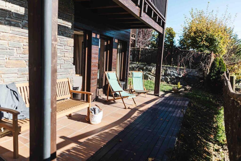 Precioso Apartamento Con Jardin Privado A 4 Km De Puigcerda Enveitg Bagian luar foto