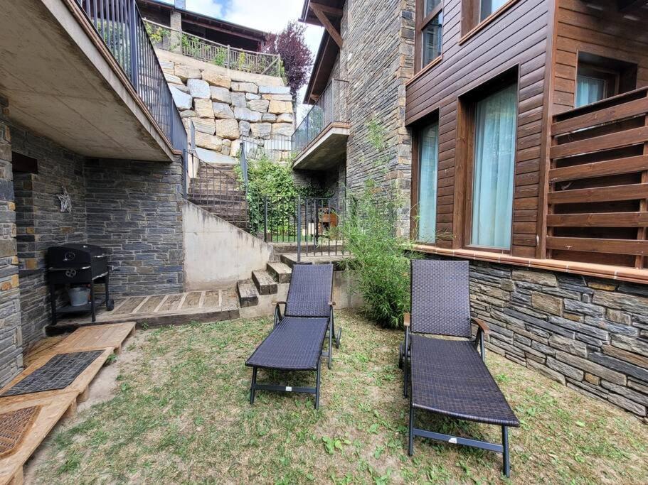 Precioso Apartamento Con Jardin Privado A 4 Km De Puigcerda Enveitg Bagian luar foto